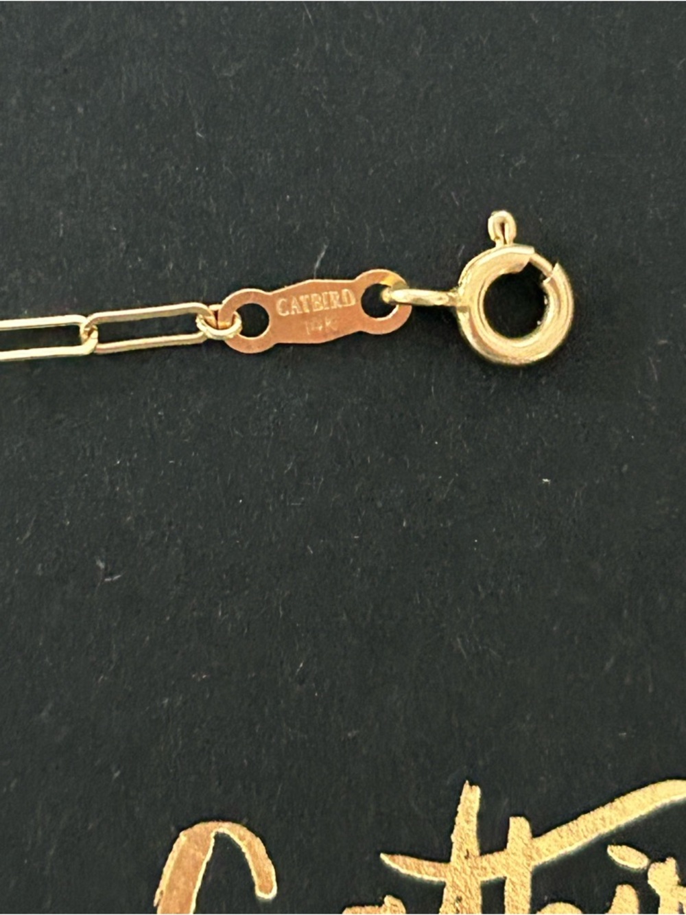 Last Chance! Catbird 1976 Bracelet, 14k gold 6-6.5” removing from site - Picture 2 of 3